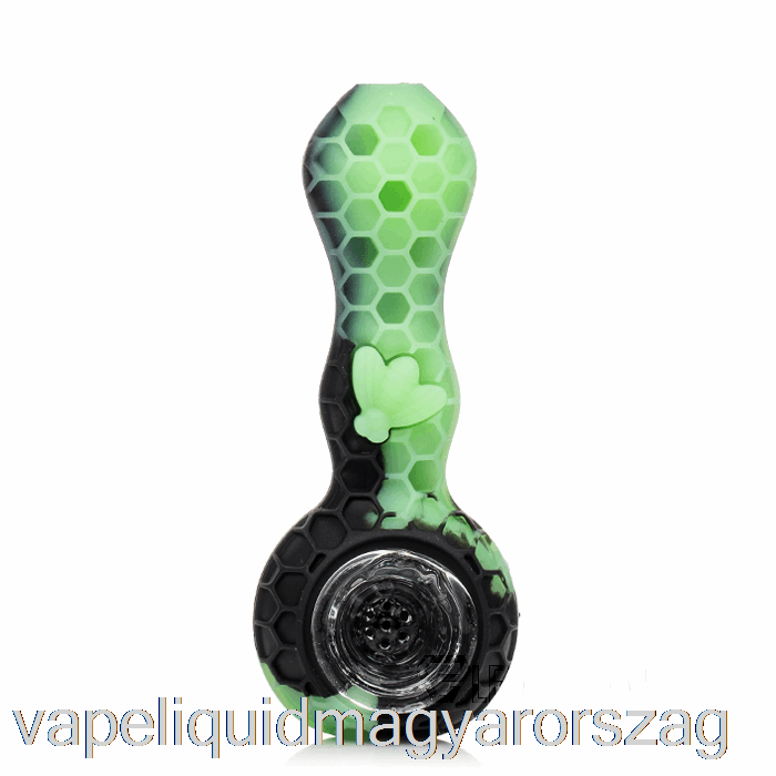 Stratus Bee Szilikon Kanál Fekete / Uv Iszap (fekete / Uv Zöld) Vape Toll
